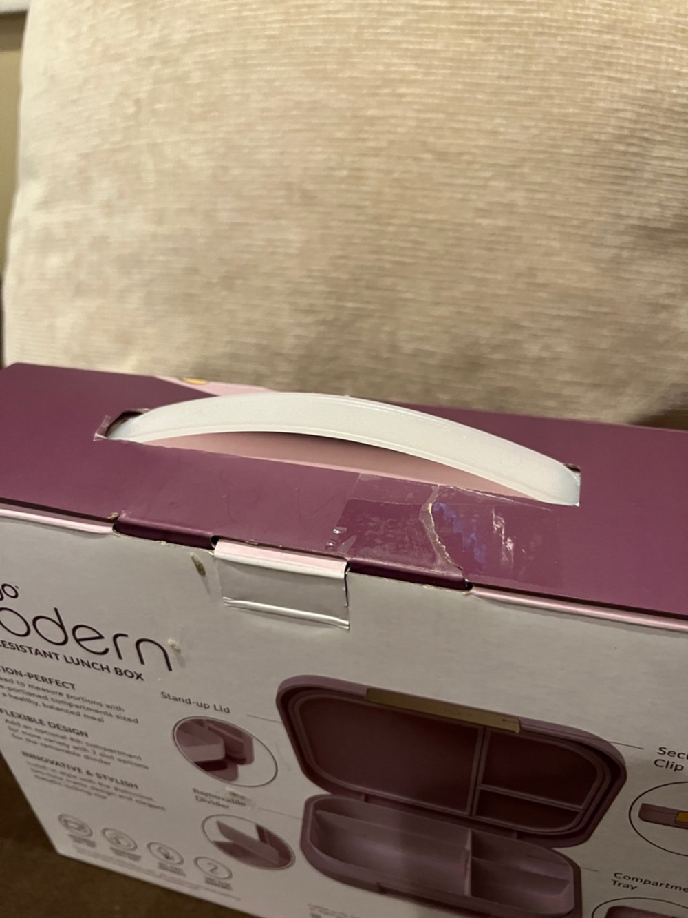 Bentgo Modern Leak-Resistant Lunch Box - Purple - Picture 5 of 7